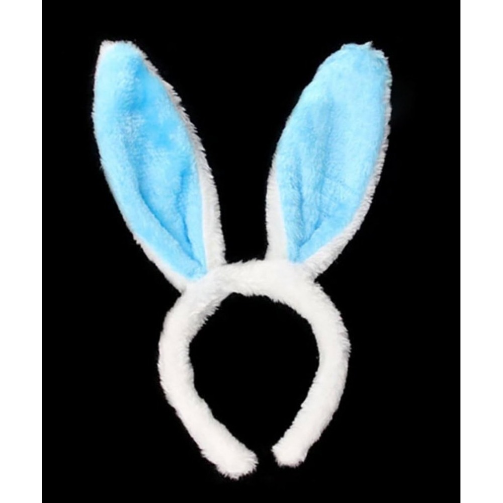 Bunny Ears Headband,Soft-Touch Easter Headband,Plush Rabbit Headband for Themed